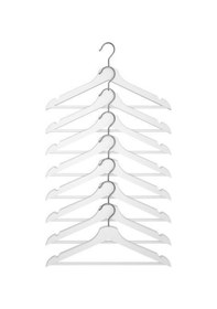 Resim Ikea Bumerang Elbise Giysi Askısı - Beyaz Askı 8 Li Paket Diğer 