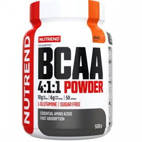 Resim Nutrend Compress BCAA 4:1:1 Portakal Aromalı 500g 