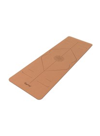 Resim Gymo Pro Series Hizalamalı 5mm Doğal Mantar Cork Yoga Matı Pilates Minderi 