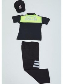 Resim Uğur Böceği Çocuk Montlu Polis Takımı Trafik Sarı 001 