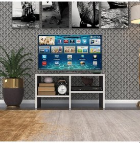 Resim Kenzlife Televizyon Sehpası Tatabanya Gri 040 080 38 Tv Ünitesi M 