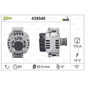 Resim Valeo 439540 Alternatör 14v 115a W202 97-00 W210 98-02 Vito 638 97-02 Sprinter 00-05 0101549602 