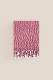 Resim Ilgın Peştamal Pembe - Pembe / 90x170 