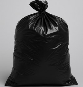 Resim Özkan Ambalaj Temizlik 10 Adet Endüstriyel 80 x 110 Cm Jumbo Siyah Kulpsuz Poşet ( Moloz Eşya Çöp Taşıma Poşeti ) 