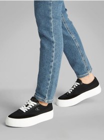 Resim Calvin Klein Kadın VULC FLATFORM LOW CV MIX MG Sneaker 