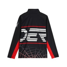 Resim Spyder Web 1/2 Zip Erkek Çocuk İçlik Üst Siyah 