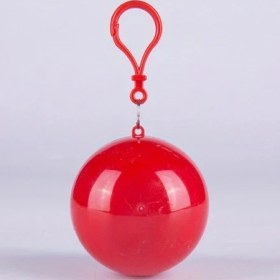 Resim Gateesat 5 Renkten Kırmızı Seçin Yetişkin Acil Durum Yağmurluk Keychain Top Kampçılık Outdoor 