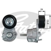 Resim Opel Astra J 1,6 Kayış Gergi Kütüğü Komple Gates Marka 