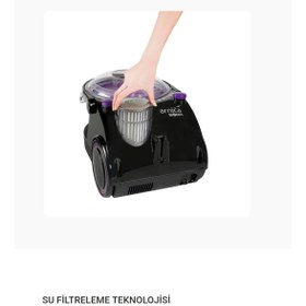 Resim Arnica SU Filtreli Toz ve alerjenleri etkin YÜKSEK PERFORMANSLI EMİŞ GÜCÜ Bora Süpürge 2400w 