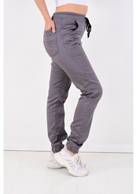 Resim Black Steel Jogger,Bel Ve Paça Lastikli Bayan Pantolon-Byn-1000 (543993463) 