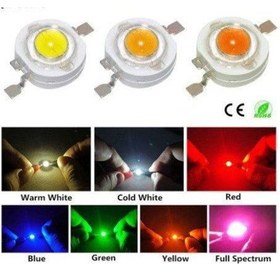 Resim 3 Volt 350Ma Powerled Power Emiter Led 10 Adet 