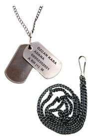 Resim Outdoor One Asker Künyesi Lazer Kazıma 0001 
