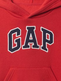 Resim Gap Bebek Kapüşonlu Sweatshirt Kırmızı - 4 Yaş 