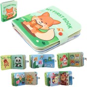 Resim İlk Kitap 3D Hayvan Tanıma Etkinlik Kitabı - Sevimli Tilki İllüstrasyonu ile Sessiz Kitap, Gençler için Erken Öğrenme Eğitici Oyuncak, Eşleştirme Oyunu ve Hediye Fikri, Erken Öğrenme Oyuncak | Sevimli İllüstrasyon | Dayanıklı Kumaş Kapak, Hayvan Oyuncakları 