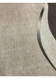 Resim Krem Kahverengi Dijital Baskı Salon Halısı Kaymaz Tabanlı Yıkanabilir Halı Yolluk6 Kahverengi 