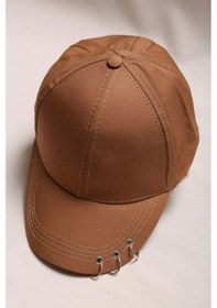 Resim Kanca Detay Spor Şapka Kahve - 16636.1736. Kahverengi 