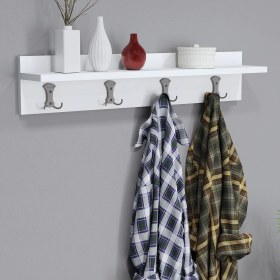 Resim Ferniso Mobilya 80 cm Duvar Askılık Beyaz 
