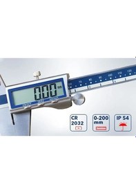 Resim Dasqua 0-300mm Metal Kasa Dijital Kumpas Ip54 Suya, Toza Dirençli 2115-2315 