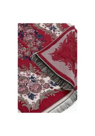 Resim Lüks Gülce Şönil Seccade Kırmızı 