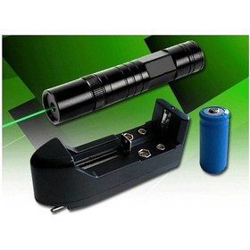 Resim Yeşil Şarjlı Lazer Pointer 5000 Yakar Renkli 