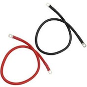 Resim Wondernest 6awg 25-8 Araba 50cm Kırmızı + Siyah Saf Bakır Akü Kablosu, İnvertör İçin Diğer 