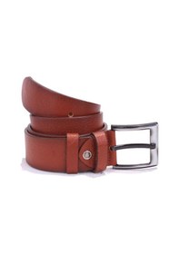 Resim Dagoster Dmk26-463dg Açık Taba 4.5 Cm Hakiki Deri Erkek Kemer Açık Kahverengi 