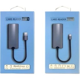 Resim Pmr ZR803 Type C 6 In 1 Kart Okuyucu 