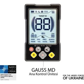 Resim Mars Md Gauss Md Dedektör - Discovery 33CM Başlık + Kulaklık Lagına Alan Tarama Hediyeli 