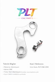 Resim PLTCNCPART'S Bisiklet Arka Aktarıcı Kadro Kulağı 