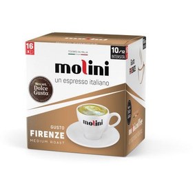 Resim MOLİNİ Gusto Firenze DG kapsülleri 16 adet. 