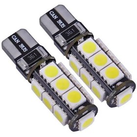 Resim T10 Model Canbus 13 Ledli Dipsiz Beyaz Ledli Park Tavan Ampulü 