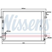 Resim Klıma Radyatoru Mt At 635X424x16 Mm Kıa Sorento 02-06 [97606] 