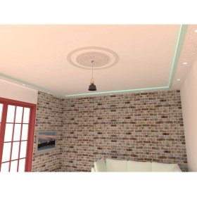 Resim Motifpiyer Lamba Tavan Göbeği-Yuvarlak-86cm-Dış Çitalı 