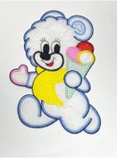 Resim karantuhafiye Bebek Battaniye Aplikesi / Bebek ve Çocuk Aplikesi / Büyük Boy 