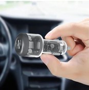 Resim Powerology Şeffaf/Gri Kristal Serisi Araç Şarj Cihazı PD 35W 