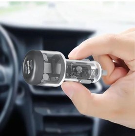 Resim Powerology Şeffaf/Gri Kristal Serisi Araç Şarj Cihazı PD 35W 