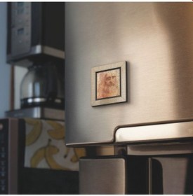 Resim Otoportre Leonardo Da Vinci, 1512 Baskılı Mdf Magnetkrg-142 