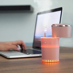 Resim MCM Group Lattice Ortam Nemlendirme ve Dezenfektan Buhar Makinesi (Pembe) USB ( Lisinya ) 