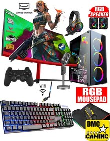 Resim DMC N290 (GTA 5) I5-3470,16gb Ram,500gb Hdd,256gb Ssd,4gb Gt740,24''curved Oyuncu Masaüstü Bilgisayar 