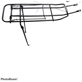 Resim Bisiklet Arka Bagaj, Arka Sepetlik, Portbagaj Siyah Çok Renkli 