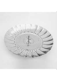 Resim Paslanmaz Buharda Sebze Haşlama Pişirme Aparatı 