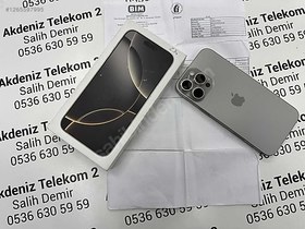 Resim Apple iPhone 16 Pro Max İkinci El TR | 256 GB | Natürel Titanyum 