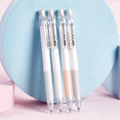 Resim Yetişkinler için 4'lü Mekanik Kurşun Kalemler - Birinci Sınıf Plastik Yapı, Yazma, Çizim ve Okul veya Ofis Kırtasiyesi için İdeal - Kawaii Kore Stili, 18+ Kullanım 