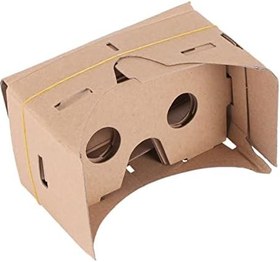 Resim Google Karton için 6 inç DIY 3D VR Sanal Gerçeklik Gözlükleri Sunta 