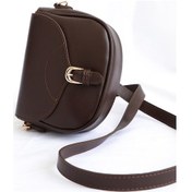 Resim Mopia Acı Kahve Kadın Kapaklı Çapraz Askılı Çanta 