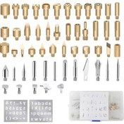 Resim Besthome1 Kabak Baskı Oyma Seti 53 Parça Fırça 18cm, Dayanıklı Malzeme Taşınabilir 15 Bölmeli Kutu 