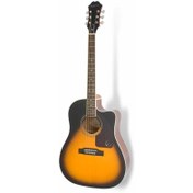 Resim Epiphone J-45EC Studio - Solid Top Fishman Presys-II Elektro Akustik Gitar (Vintage Sunburst) 