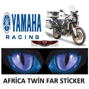 Resim Africa Twin Far Sticker Mavi 