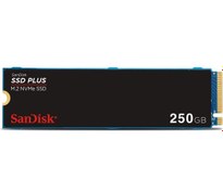 Resim SanDisk SSD PLUS 250GB 2400MB-1500MB/s M.2 PCIe Gen 3.0 NVMe SSD SDSSDA3N-250G-G26 SDSSDA3N-250G-G26