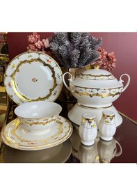 Resim Roykıng 61 Parça Vanessa Yemek Takımı Mng21018f 